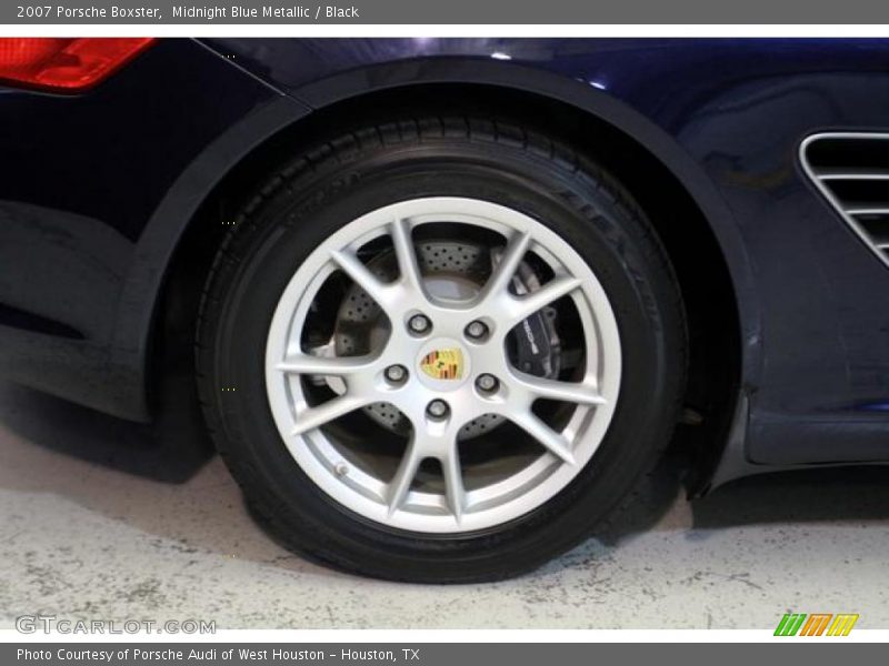 Midnight Blue Metallic / Black 2007 Porsche Boxster