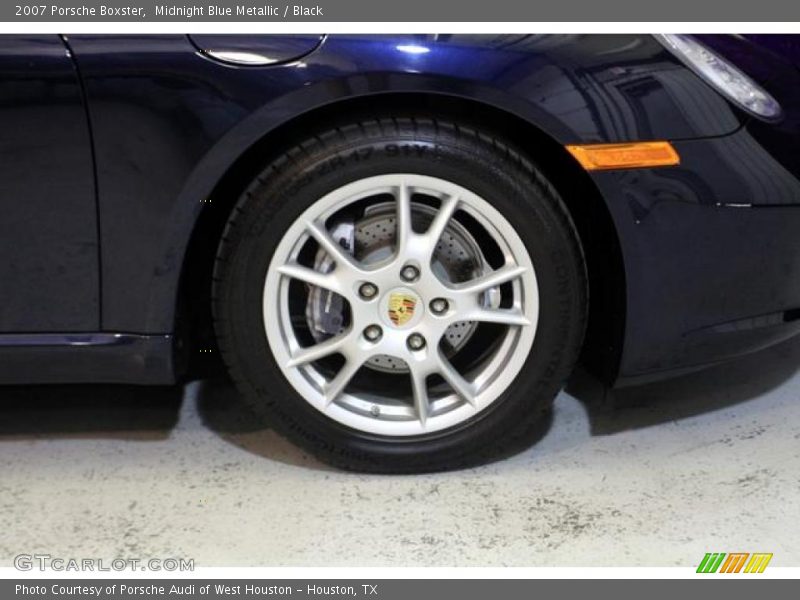Midnight Blue Metallic / Black 2007 Porsche Boxster