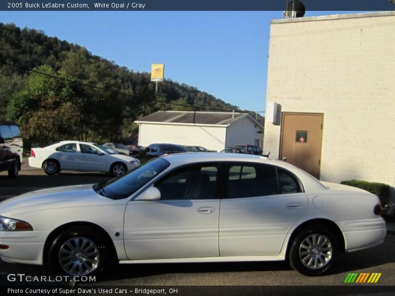 White Opal / Gray 2005 Buick LeSabre Custom