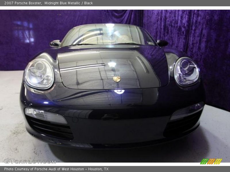 Midnight Blue Metallic / Black 2007 Porsche Boxster