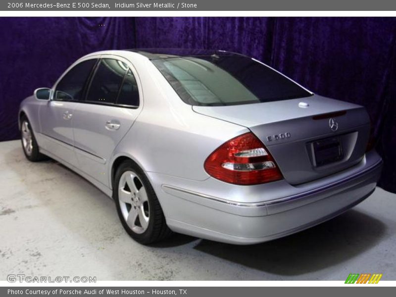 Iridium Silver Metallic / Stone 2006 Mercedes-Benz E 500 Sedan