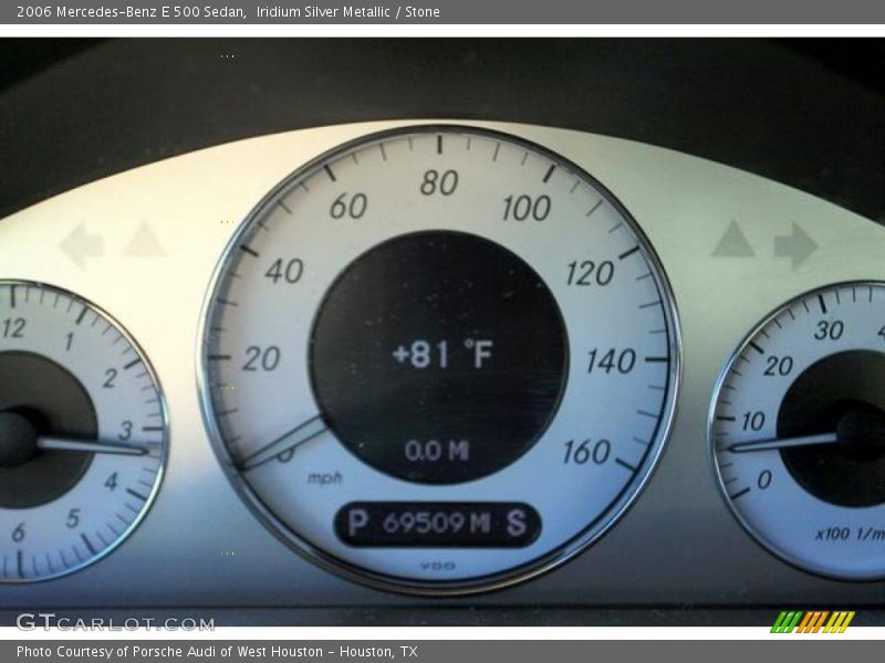 Iridium Silver Metallic / Stone 2006 Mercedes-Benz E 500 Sedan