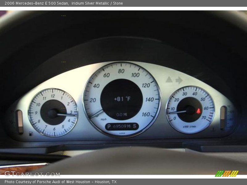 Iridium Silver Metallic / Stone 2006 Mercedes-Benz E 500 Sedan