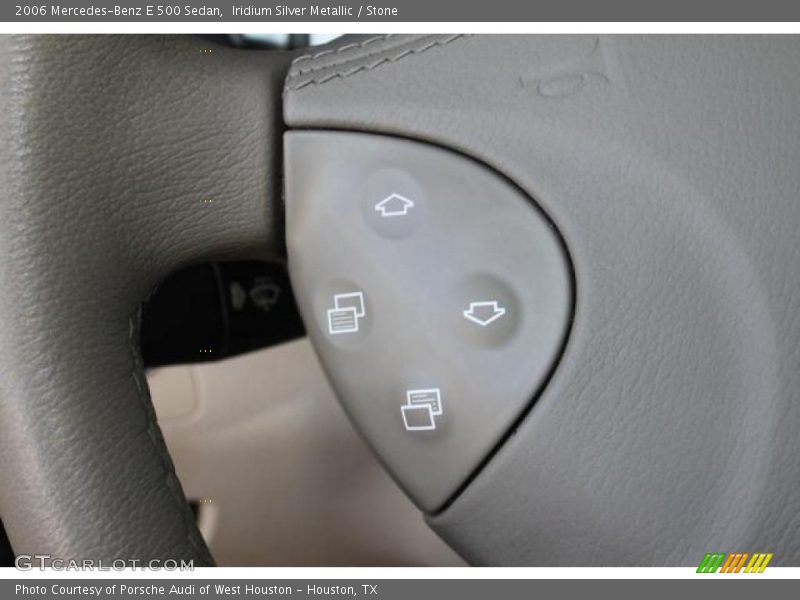 Iridium Silver Metallic / Stone 2006 Mercedes-Benz E 500 Sedan