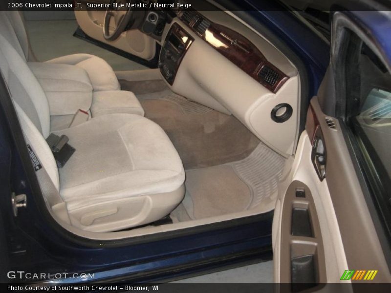 Superior Blue Metallic / Neutral Beige 2006 Chevrolet Impala LT