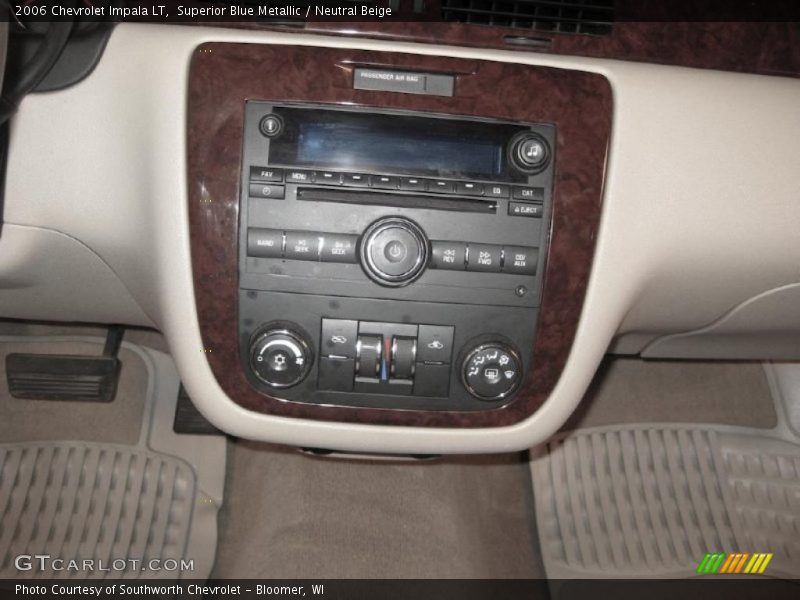 Superior Blue Metallic / Neutral Beige 2006 Chevrolet Impala LT