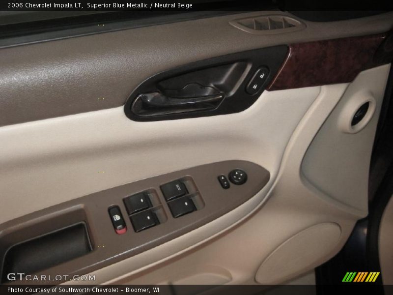 Superior Blue Metallic / Neutral Beige 2006 Chevrolet Impala LT