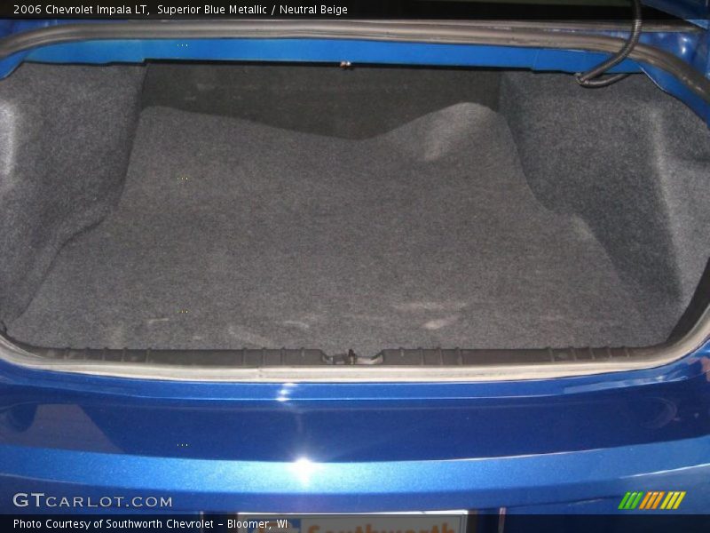 Superior Blue Metallic / Neutral Beige 2006 Chevrolet Impala LT