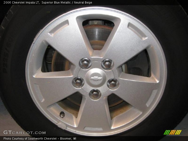 Superior Blue Metallic / Neutral Beige 2006 Chevrolet Impala LT