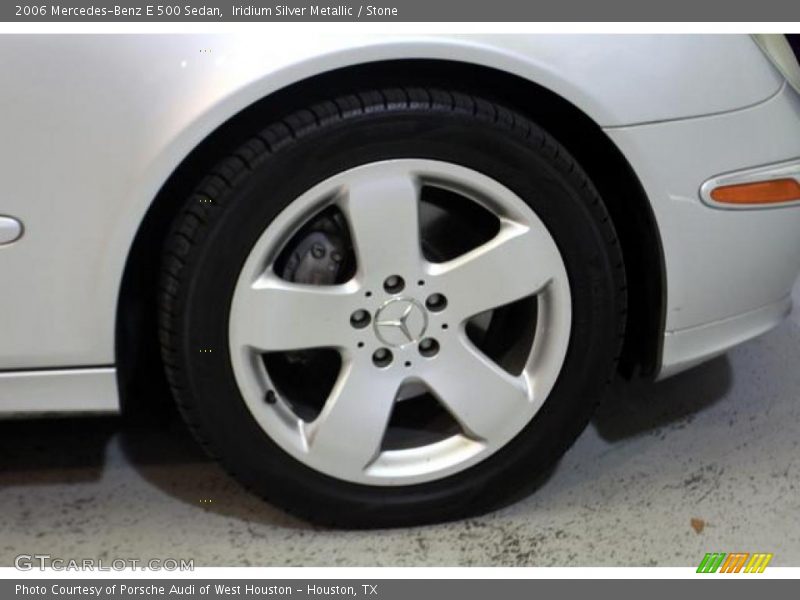 Iridium Silver Metallic / Stone 2006 Mercedes-Benz E 500 Sedan