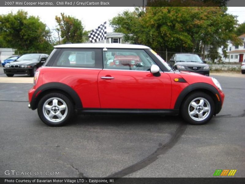 Chili Red / Grey/Carbon Black 2007 Mini Cooper Hardtop
