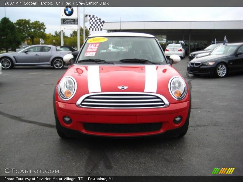 Chili Red / Grey/Carbon Black 2007 Mini Cooper Hardtop