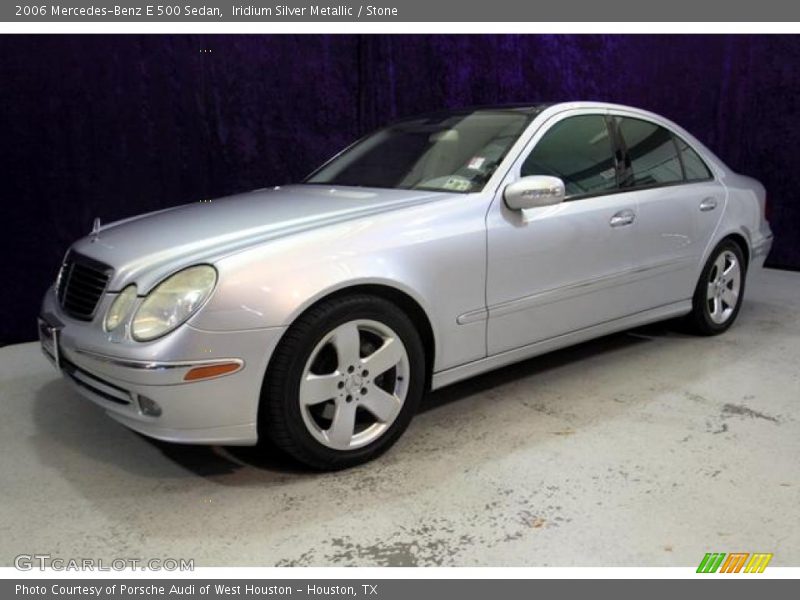 Iridium Silver Metallic / Stone 2006 Mercedes-Benz E 500 Sedan