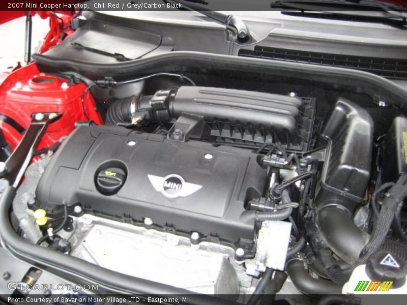 Chili Red / Grey/Carbon Black 2007 Mini Cooper Hardtop