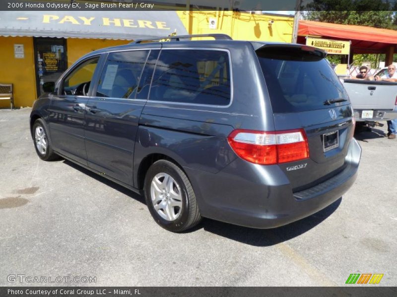 Sage Brush Pearl / Gray 2006 Honda Odyssey EX