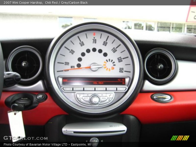Chili Red / Grey/Carbon Black 2007 Mini Cooper Hardtop