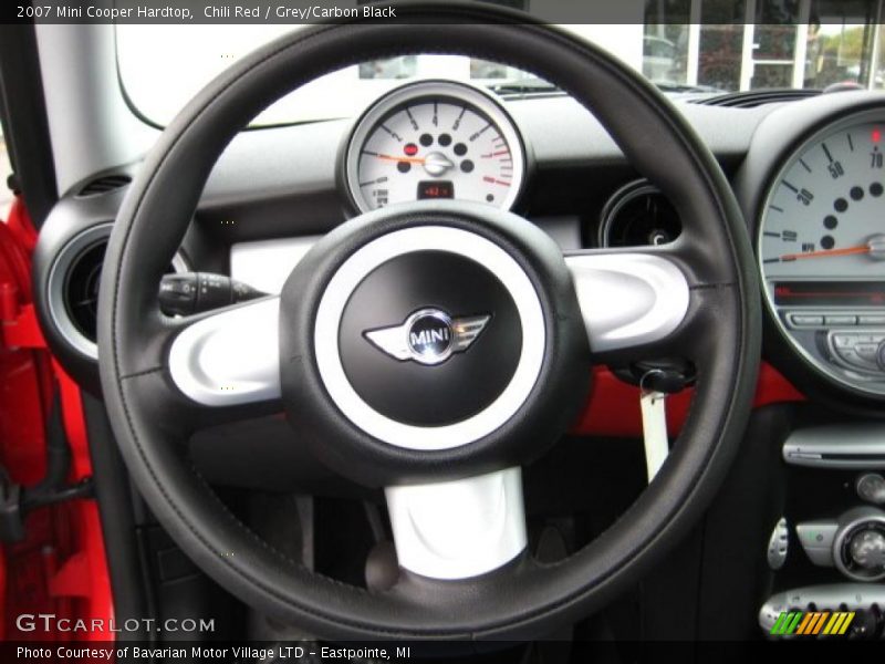 Chili Red / Grey/Carbon Black 2007 Mini Cooper Hardtop