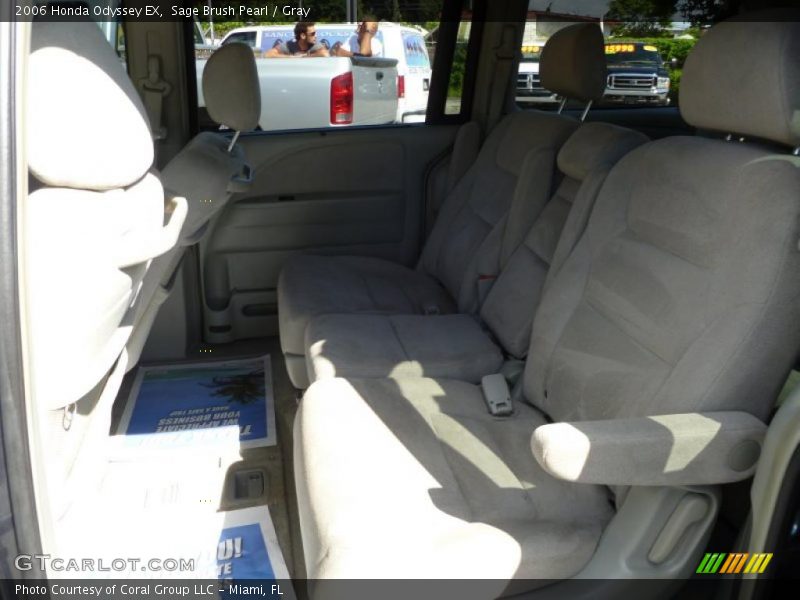 Sage Brush Pearl / Gray 2006 Honda Odyssey EX