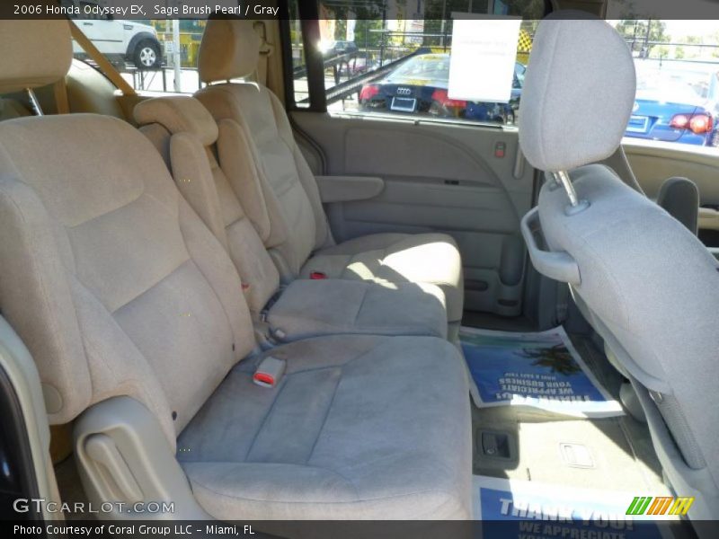 Sage Brush Pearl / Gray 2006 Honda Odyssey EX