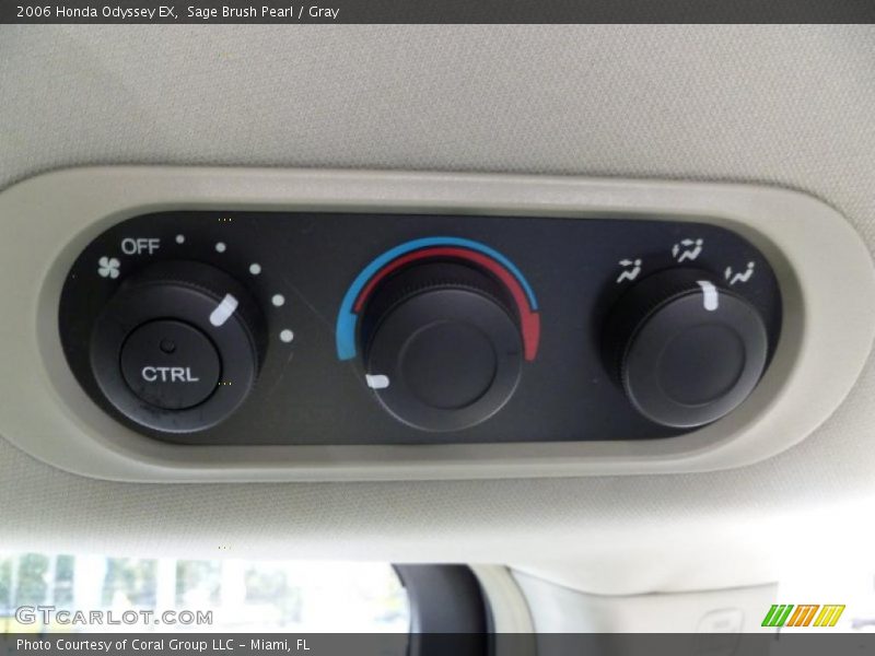 Sage Brush Pearl / Gray 2006 Honda Odyssey EX