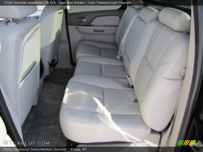 Dark Blue Metallic / Dark Titanium/Light Titanium 2008 Chevrolet Avalanche LTZ 4x4