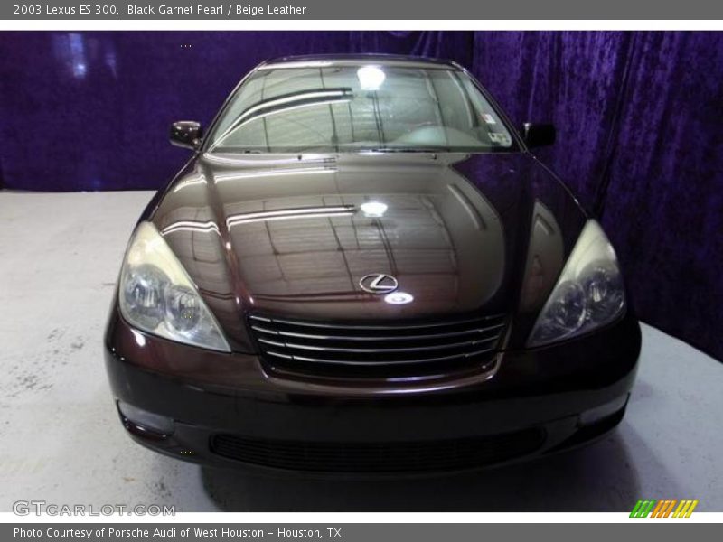 Black Garnet Pearl / Beige Leather 2003 Lexus ES 300