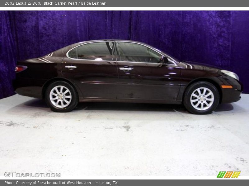 Black Garnet Pearl / Beige Leather 2003 Lexus ES 300