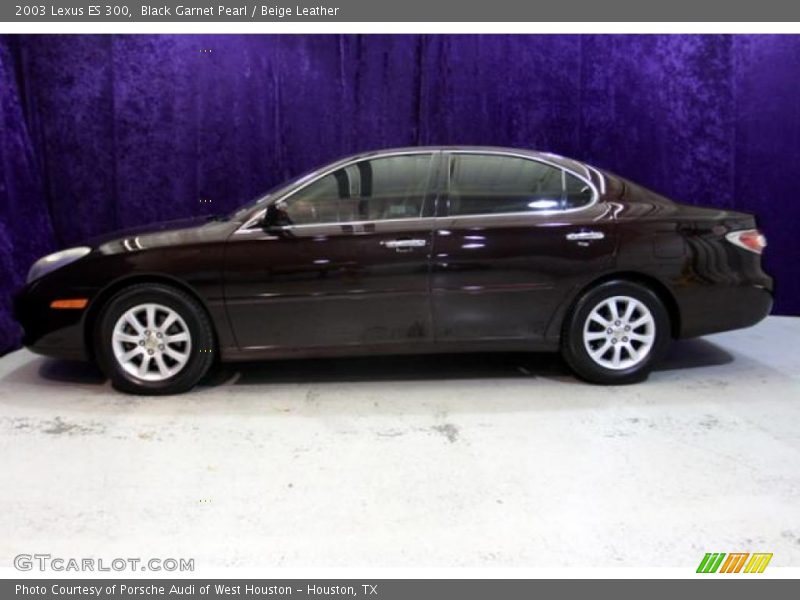 Black Garnet Pearl / Beige Leather 2003 Lexus ES 300