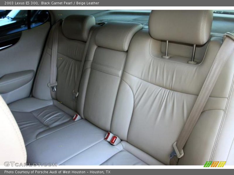 Black Garnet Pearl / Beige Leather 2003 Lexus ES 300