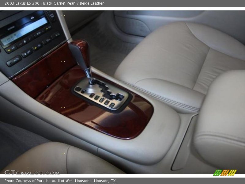 Black Garnet Pearl / Beige Leather 2003 Lexus ES 300