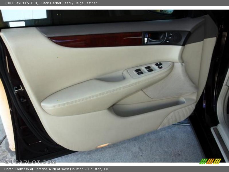 Black Garnet Pearl / Beige Leather 2003 Lexus ES 300