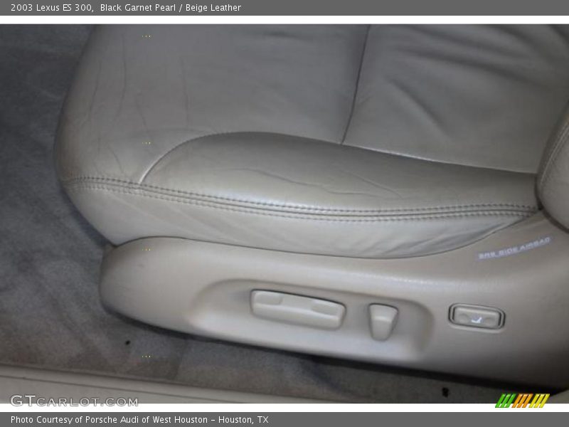 Black Garnet Pearl / Beige Leather 2003 Lexus ES 300