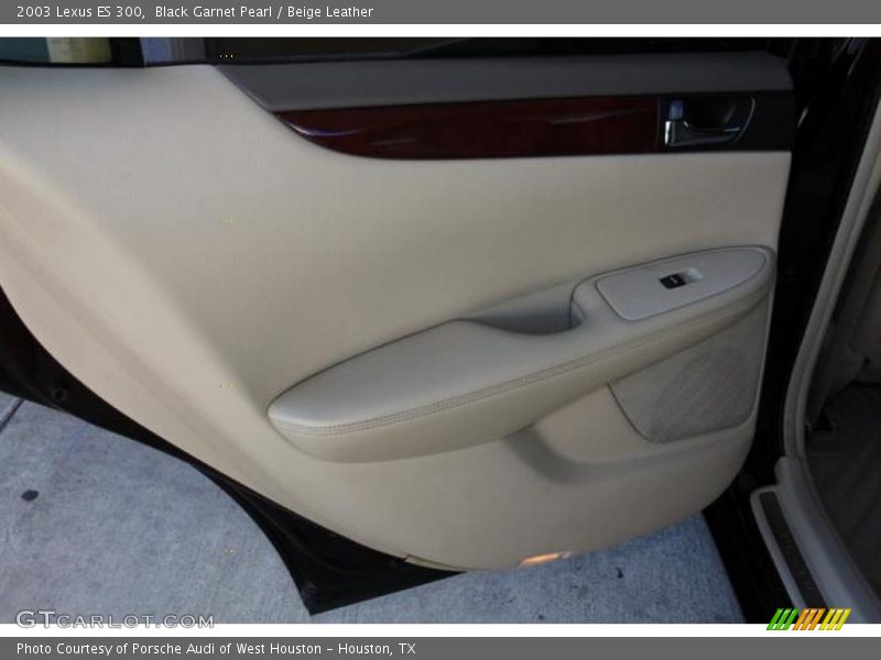 Black Garnet Pearl / Beige Leather 2003 Lexus ES 300