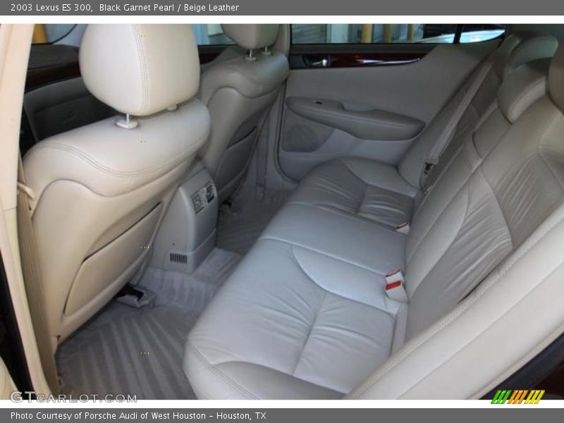 Black Garnet Pearl / Beige Leather 2003 Lexus ES 300