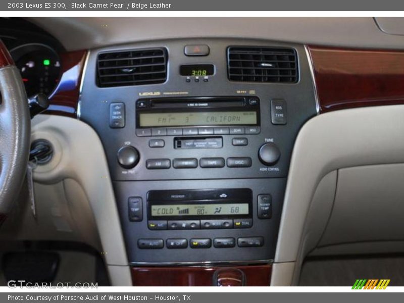 Black Garnet Pearl / Beige Leather 2003 Lexus ES 300