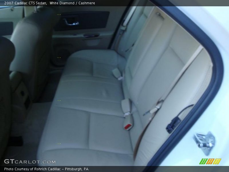 White Diamond / Cashmere 2007 Cadillac CTS Sedan