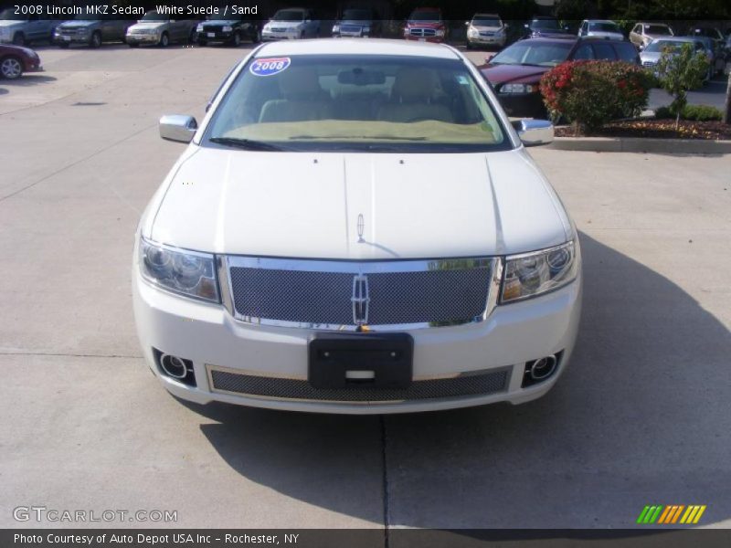 White Suede / Sand 2008 Lincoln MKZ Sedan
