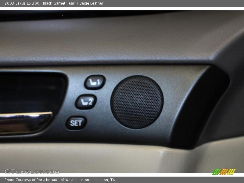 Black Garnet Pearl / Beige Leather 2003 Lexus ES 300