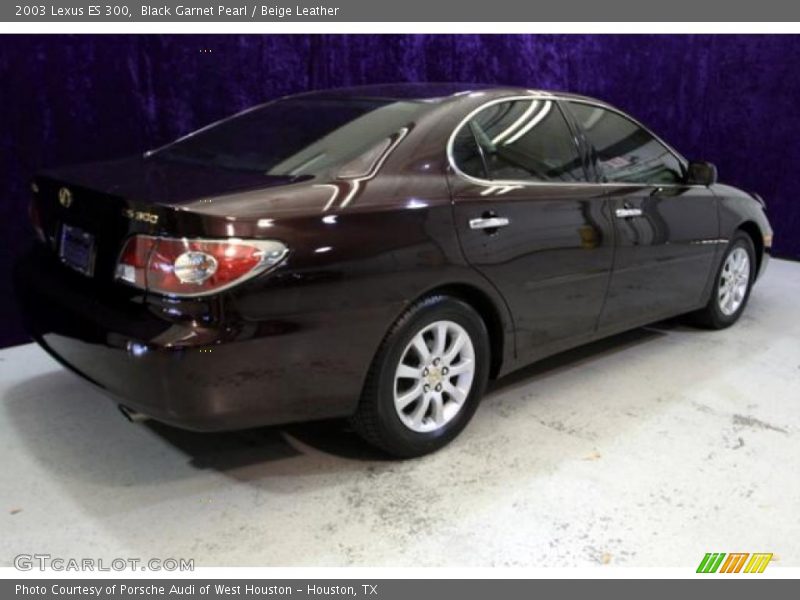 Black Garnet Pearl / Beige Leather 2003 Lexus ES 300