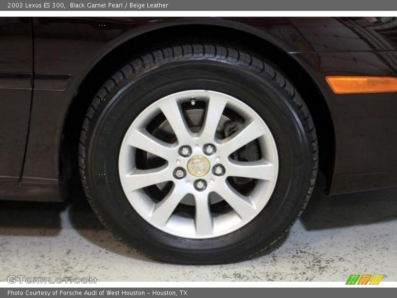 Black Garnet Pearl / Beige Leather 2003 Lexus ES 300