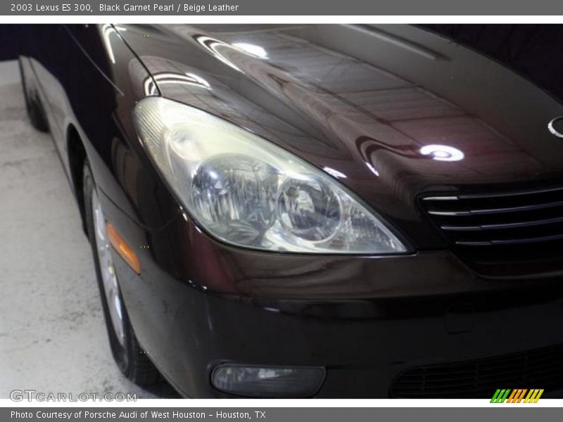 Black Garnet Pearl / Beige Leather 2003 Lexus ES 300