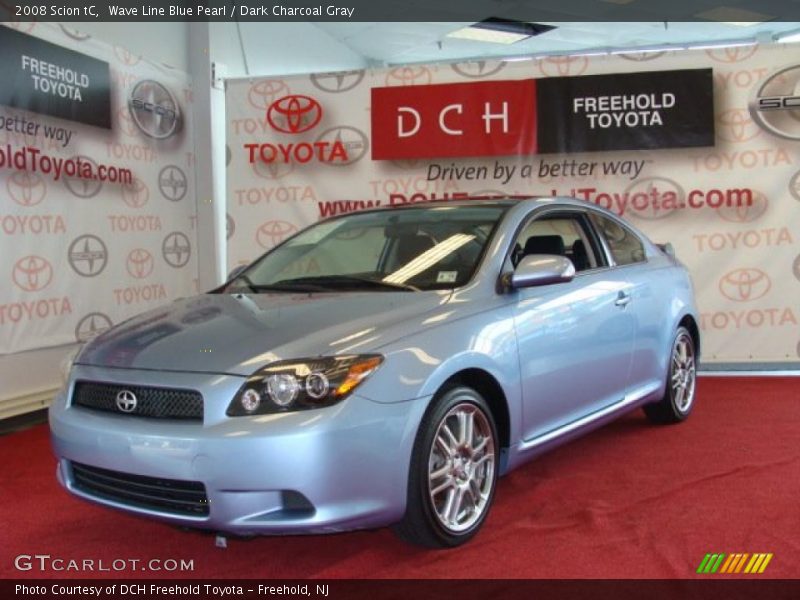 Wave Line Blue Pearl / Dark Charcoal Gray 2008 Scion tC