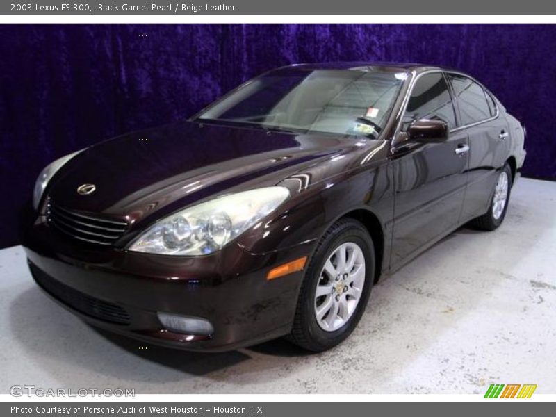 Black Garnet Pearl / Beige Leather 2003 Lexus ES 300
