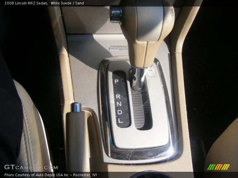 White Suede / Sand 2008 Lincoln MKZ Sedan