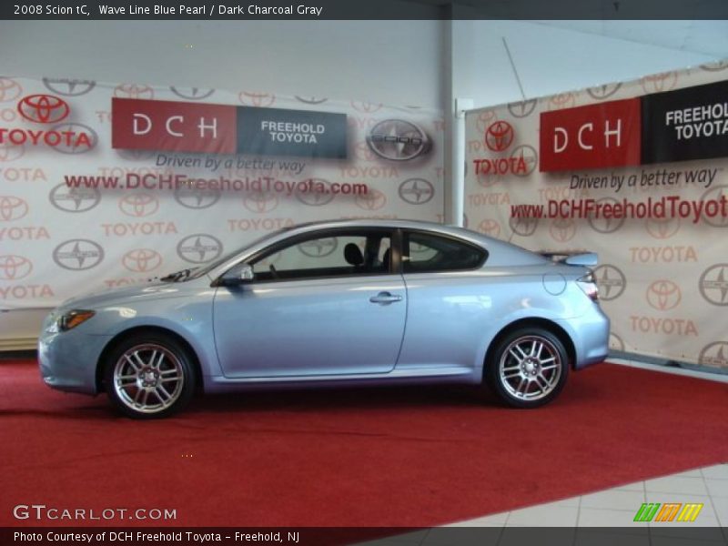 Wave Line Blue Pearl / Dark Charcoal Gray 2008 Scion tC