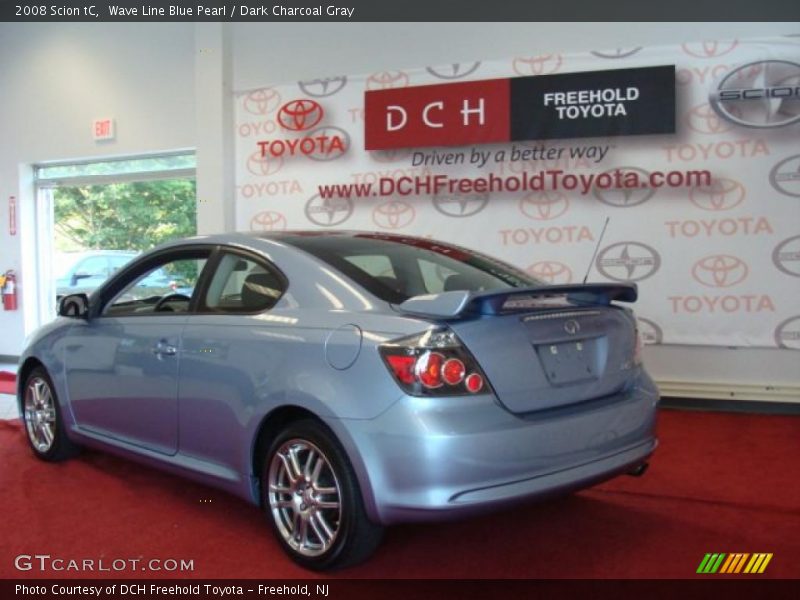 Wave Line Blue Pearl / Dark Charcoal Gray 2008 Scion tC