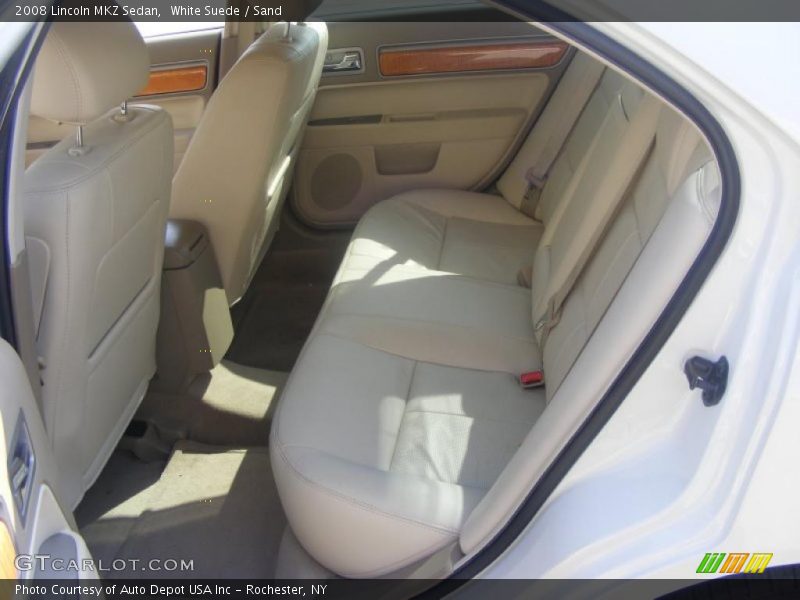 White Suede / Sand 2008 Lincoln MKZ Sedan