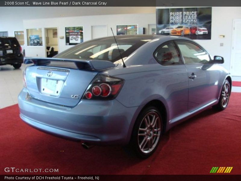 Wave Line Blue Pearl / Dark Charcoal Gray 2008 Scion tC