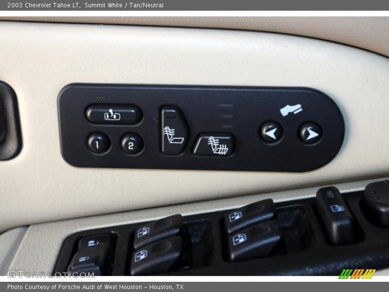 Summit White / Tan/Neutral 2003 Chevrolet Tahoe LT