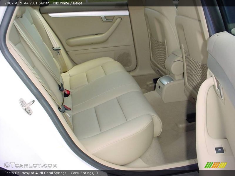 Ibis White / Beige 2007 Audi A4 2.0T Sedan